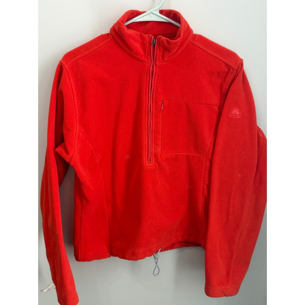 Vintage Nike ACG Therma-FIT Fleece 1/4 Zip Pullover Sweatshirt Size Large